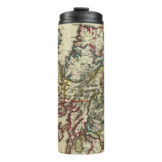 Schottland alt, modern thermosbecher (Vorderseite)