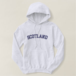 Schottland bestickte Hoodie