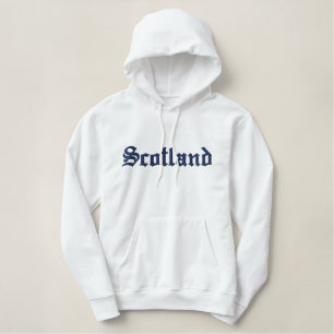 Schottland Bestickter Hoodie