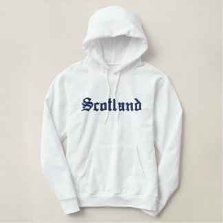 Schottland Bestickter Hoodie