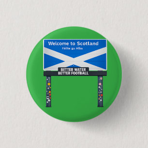 Schottland Besuch Reise schottisches Geschenk Button