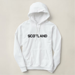 Schottland British Country Vereinigtes Königreich  Bestickter Hoodie
