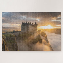 Schottland-Burg-Puzzle