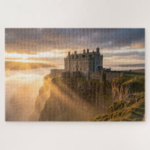 Schottland-Burg-Puzzle