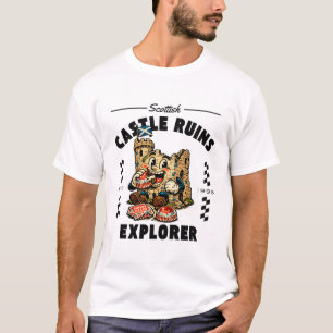 Schottland-Burgruinen-Entdecker T-Shirt