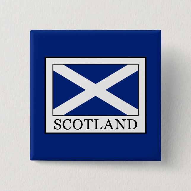 Schottland Button (Vorderseite)