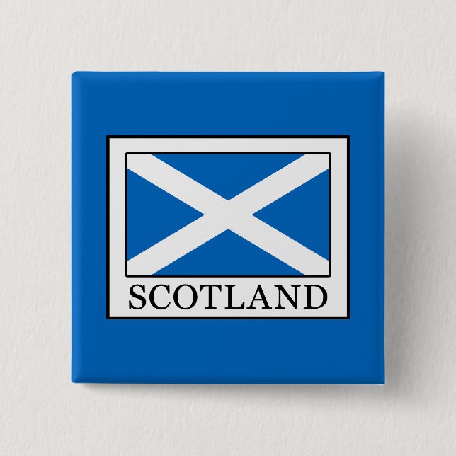 Schottland Button (Vorderseite)
