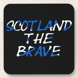Schottland Die Brave-Overlay-Küste Getränkeuntersetzer