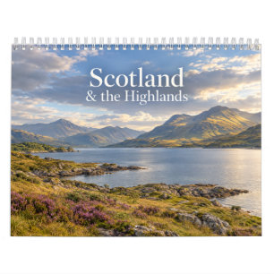 Schottland & die Highlands - Malerische Landschaft Kalender