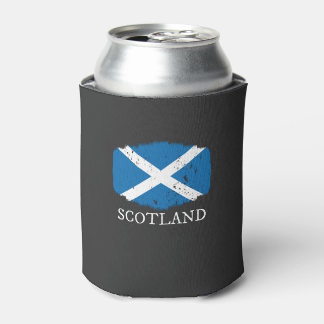 Schottland Dosenkühler (Kanne Vorderseite)