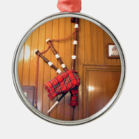 Schottland Dudelsack Tartan Karo Musikinstrument