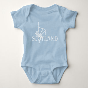 Schottland-Dudelsäcke, Scottish-Entwurf Baby Strampler