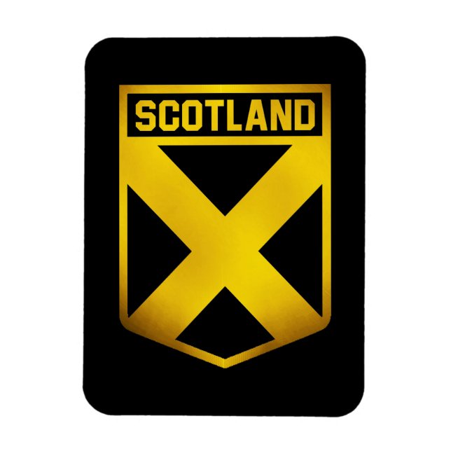 Schottland Emblem Magnet (Vertikal)