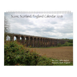 Schottland/England-Kalender 2026 mit landschaftlic Kalender