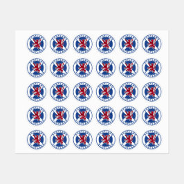 Schottland Etiketten