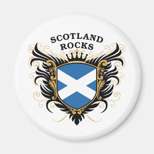 Schottland-Felsen Magnet
