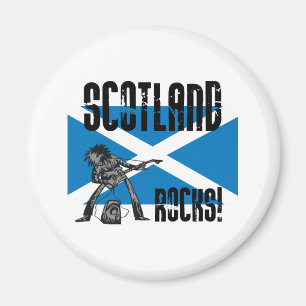 Schottland-Felsen Magnet