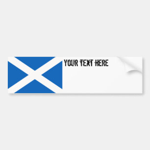 Schottland-Flagge Autoaufkleber
