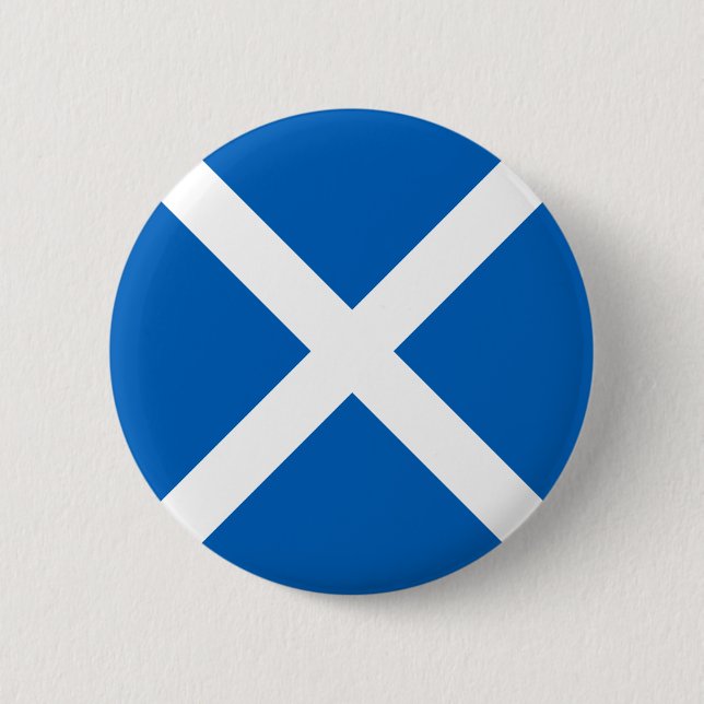 Schottland-Flagge Button (Vorderseite)