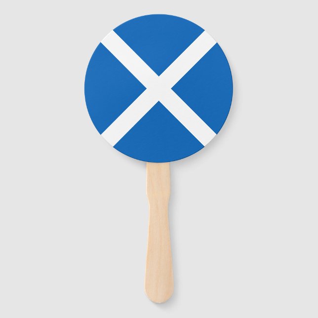 Schottland-Flagge Fächer (Vorderseite)