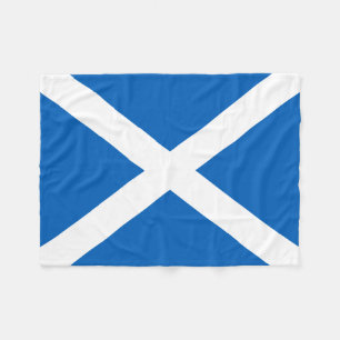 Schottland-Flagge Fleecedecke