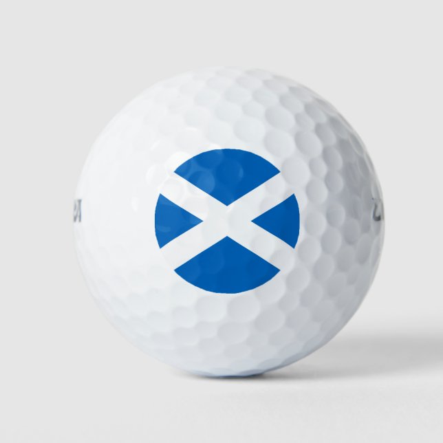 Schottland-Flagge Golf Balls Golfball (Vorderseite)