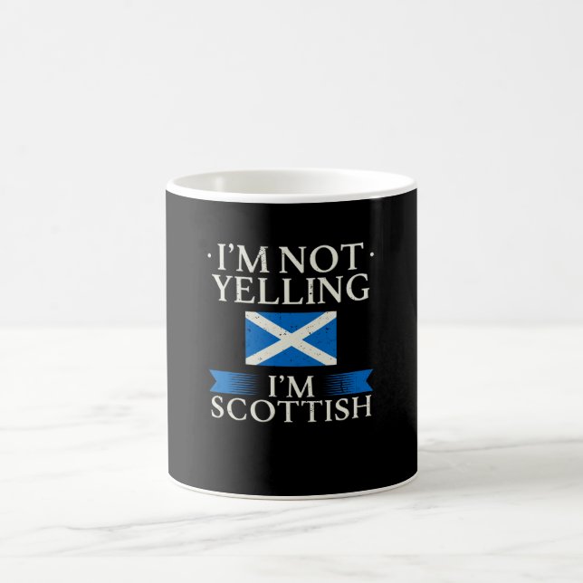 Schottland-Flagge Kaffeetasse (Mittel)