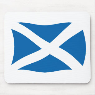 Schottland Flagge Mauspad