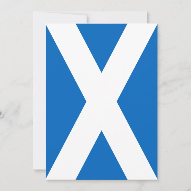 Schottland-Flagge - Schottische Flagge Souvenir (Vorderseite)