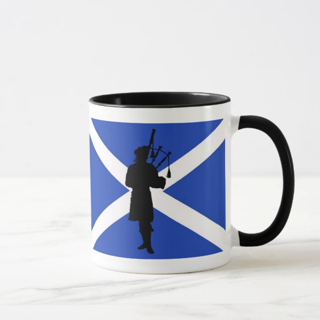 Schottland-Flagge, schottische Tasse (Rechts)