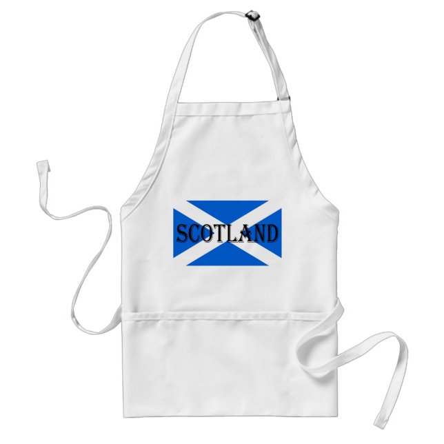 Schottland-Flagge - Schottland-Region Schürze (Vorne)