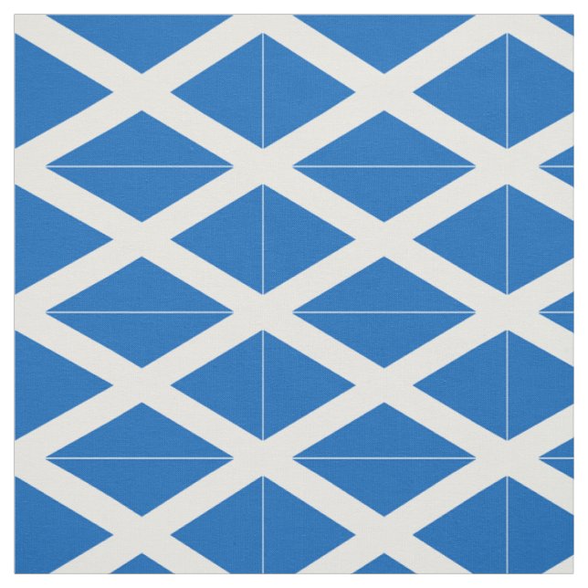 Schottland-Flagge Stoff (Muster)