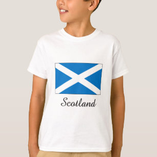 Schottland-Flaggen-Entwurf T-Shirt