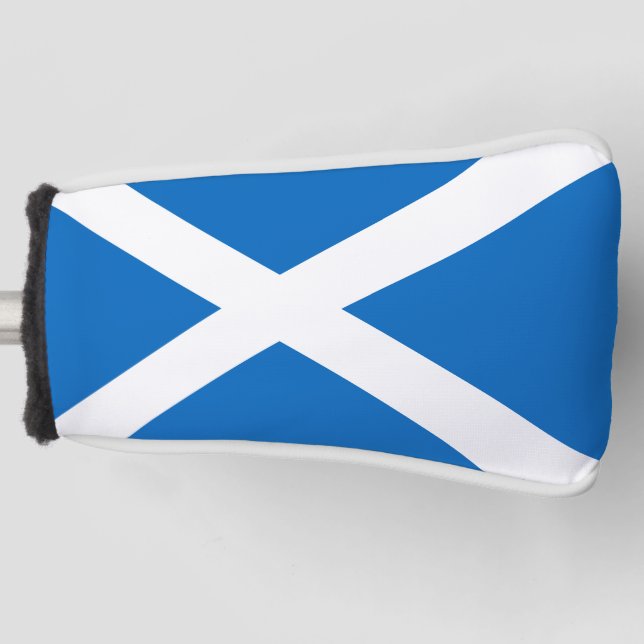 Schottland Flaggen Golf Head Cover Golf Headcover (Vorderseite)