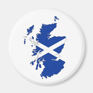 Schottland-Flaggenkartenkönigreich-Landform Magnet