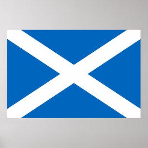Schottland-Flaggenposter Poster