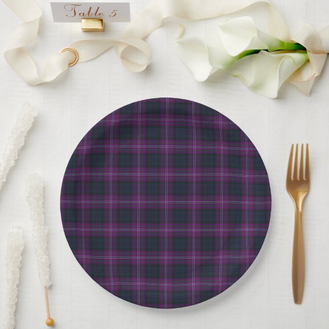 Schottland Forever Pappteller (Hochzeit)