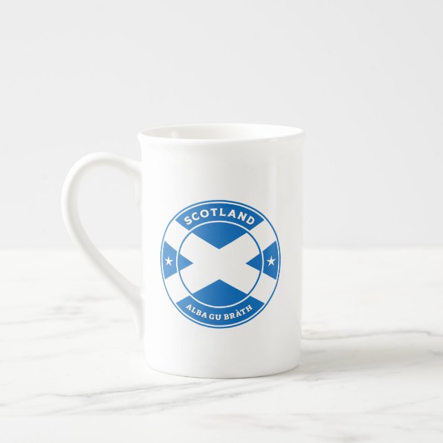 Schottland Forever Prozellantasse (Links)