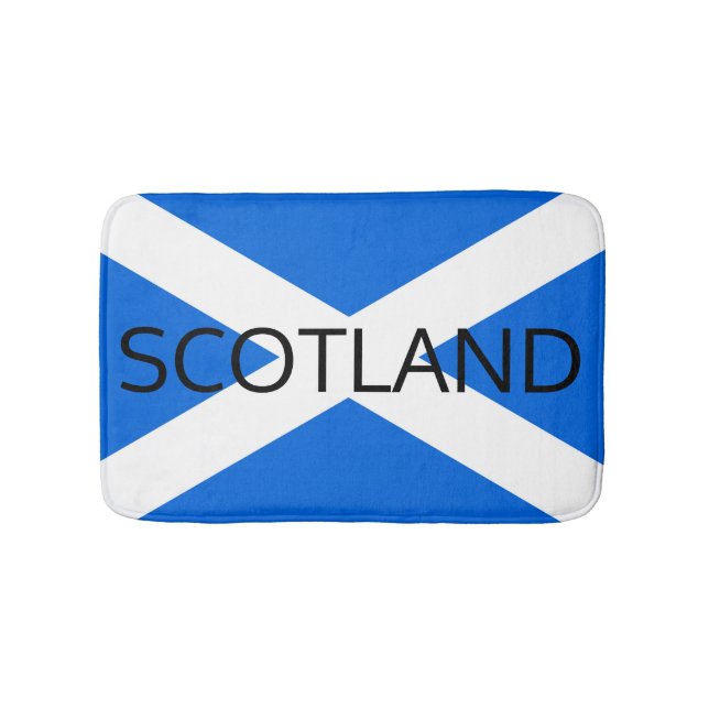 Schottland für die schottische Flagge Badematte (Vorderseite)