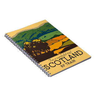 Schottland "Für eine wunderbare Reise!" Notizblock