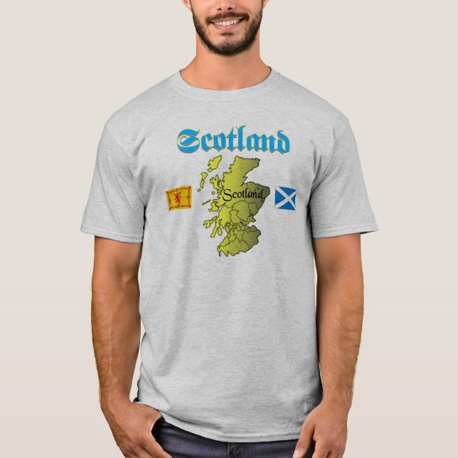 Schottland für immer T-Shirt (Vorderseite)