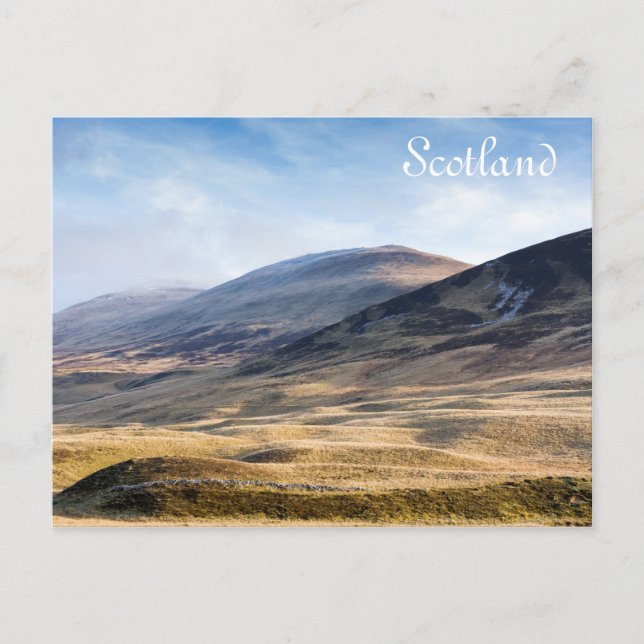 Schottland - Highland Mountains Postkarte (Vorderseite)