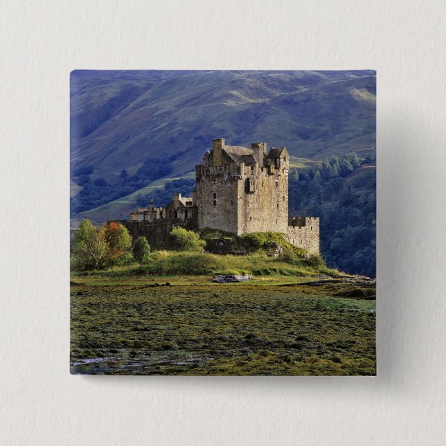 Schottland, Highland, Wester Ross, Eilean Donan 3 Button (Vorderseite)