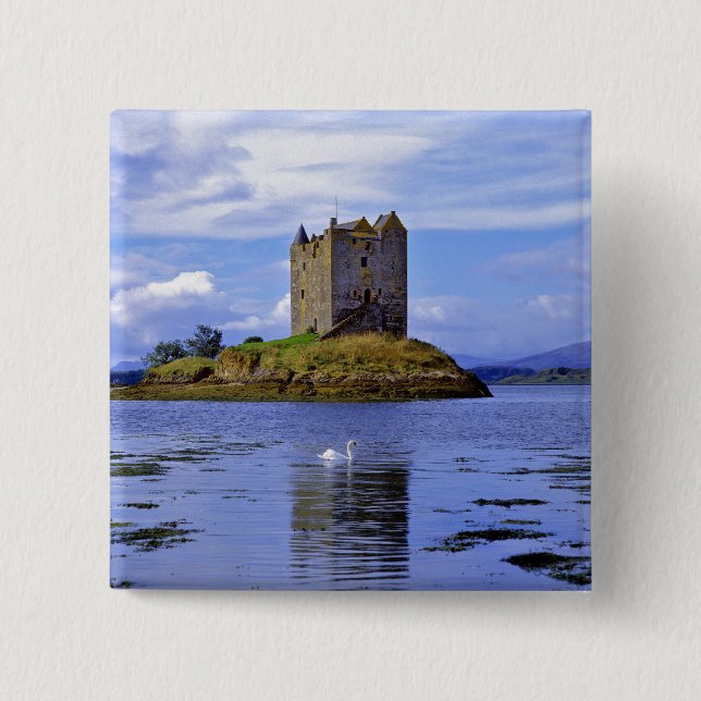 Schottland, Highland, Wester Ross, Loch Linnhe.A Button (Vorderseite)