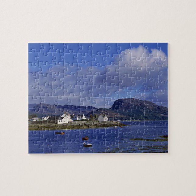 Schottland, Highland, Wester Ross, Plockton. (Horizontal)