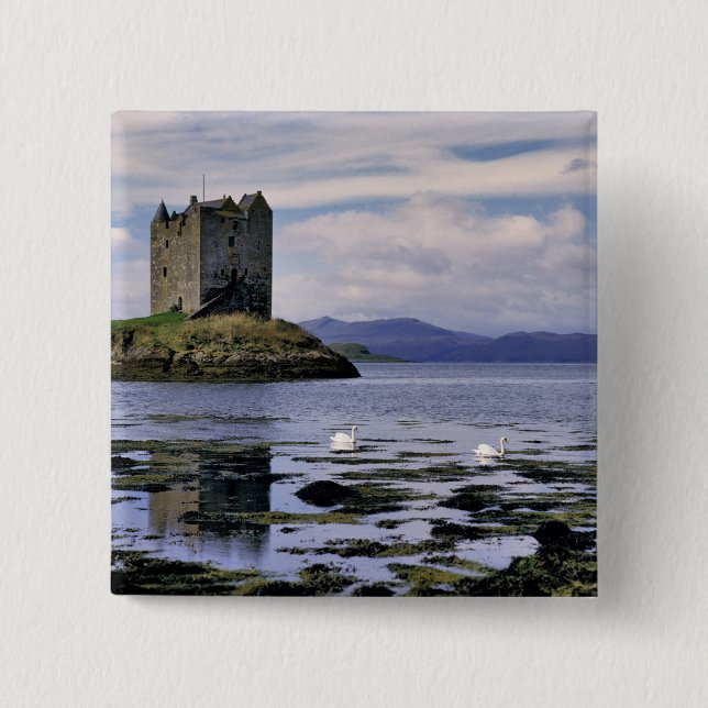 Schottland, Highland, Wester Ross, Stalker Button (Vorderseite)