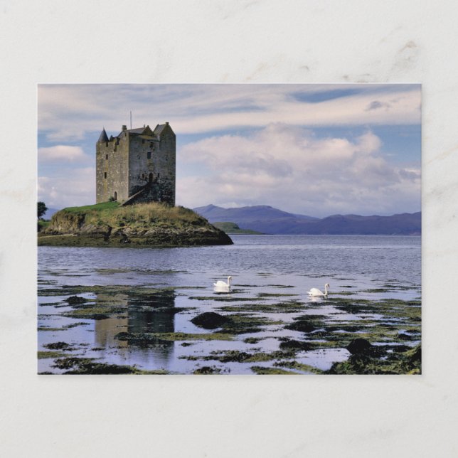 Schottland, Highland, Wester Ross, Stalker Postkarte (Vorderseite)