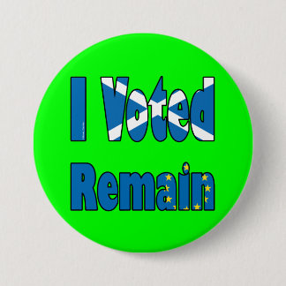 Schottland "ich Voted bleibe" EU-Referendum Button