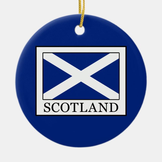 Schottland Keramikornament (Vorne)