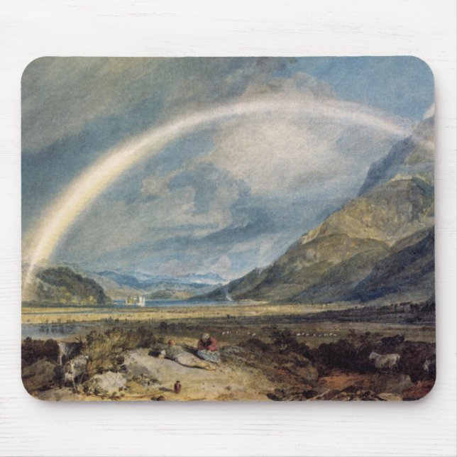 Schottland: Kilchern Castle, Cruchan Ben Mountains Mousepad (Vorne)